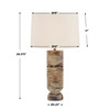 Uttermost Vale Beige Hues Table Lamp