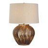 Uttermost McKinley Textured Brown Table Lamp