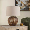 Uttermost McKinley Textured Brown Table Lamp