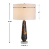 Uttermost Dames Dark Marble Table Lamp