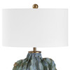 Uttermost Ruffle Up Blue Green Table Lamp