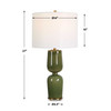 Uttermost Meyer Green Table Lamp