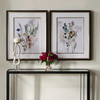 Uttermost Delicate Flowers Framed Prints Set/2
