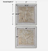 Uttermost Unpredictable Hand Painted Canvases Set/2