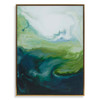 Uttermost Serene Green Framed Abstract Art