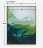 Uttermost Serene Green Framed Abstract Art