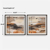 Uttermost Cinnamon Shore Framed Prints Set/2