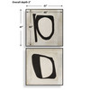 Uttermost Characters Abstract Art Set/2