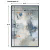 Uttermost Blueprint Hand Painted Modern Art