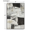 Uttermost Folding Time Framed Abstract Art