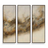 Uttermost Smoke Break Hand Painted Modern Art Set/3
