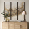 Uttermost Smoke Break Hand Painted Modern Art Set/3