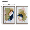 Uttermost Abstract Afternoon Framed Canvases Set/2