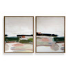 Uttermost Just Peaking Framed Abstract Prints Set/2