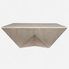 Uttermost Collins Modern Light Gray Coffee Table