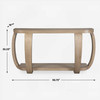 Uttermost Adona Wood Console Table