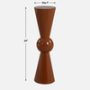 Uttermost Hepler Gloss Terracotta Drink Table