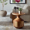 Uttermost Lynx Hourglass Accent Table