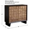Uttermost Muestra Wood Grain 2 Door Cabinet