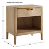 Uttermost Tabi Natural Wood Side Table
