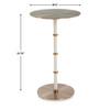 Uttermost Cyprus Brass Accent Table