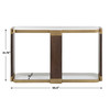 Uttermost Ryles Glass Console Table