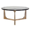 Uttermost Bohdi Outdoor Brass Coffee Table