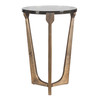 Uttermost Bohdi Outdoor Brass Accent Table