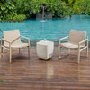 Uttermost Alma Concrete Outdoor Side Table