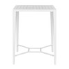 Uttermost Montellano White Outdoor Bar Table