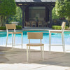 Uttermost Calbas White Outdoor Dining Chair