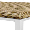 Uttermost Calbas White Outdoor Dining Chair
