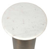 Uttermost Reiss Marble & Brass Drink Table