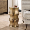Uttermost Arida Aged Gold Accent Table