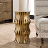 Uttermost Arida Aged Gold Accent Table