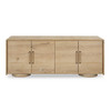 Uttermost Evanston 4 Door Natural Oak Cabinet