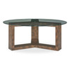 Uttermost Ignis Round Glass Coffee Table