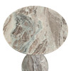 Uttermost Shura Indoor-Outdoor Marble Accent Table