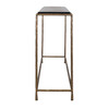 Uttermost Ovard Minimalist Metal Console Table