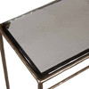Uttermost Ovard Minimalist Metal Console Table