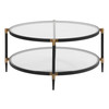 Uttermost Chadid Round Glass Coffee Table