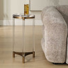 Uttermost Pereira Round Acrylic Accent Table