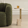 Uttermost Feranno Travertine Accent Table