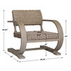 Uttermost Rehema Outdoor Wicker Lounge Chair