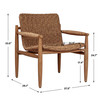 Uttermost Sumba Golden Flax Outdoor Lounge Chair