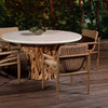 Uttermost Sumba Golden Flax Outdoor Dining Chair