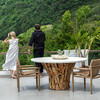 Uttermost Stonewood Indoor-Outdoor Dining Table