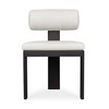 Uttermost Bolster Back White Outdoor Dining Chair