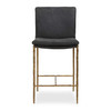 Uttermost Ascend Charcoal Counter Stool