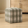 Uttermost Joie Ireland Plaid Ottoman